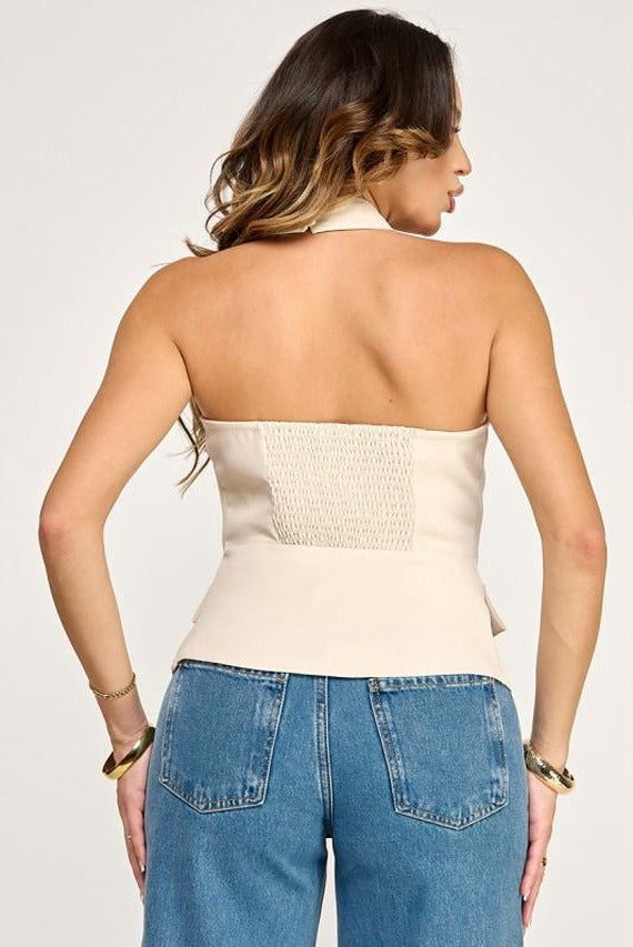 BLUSA HALTER