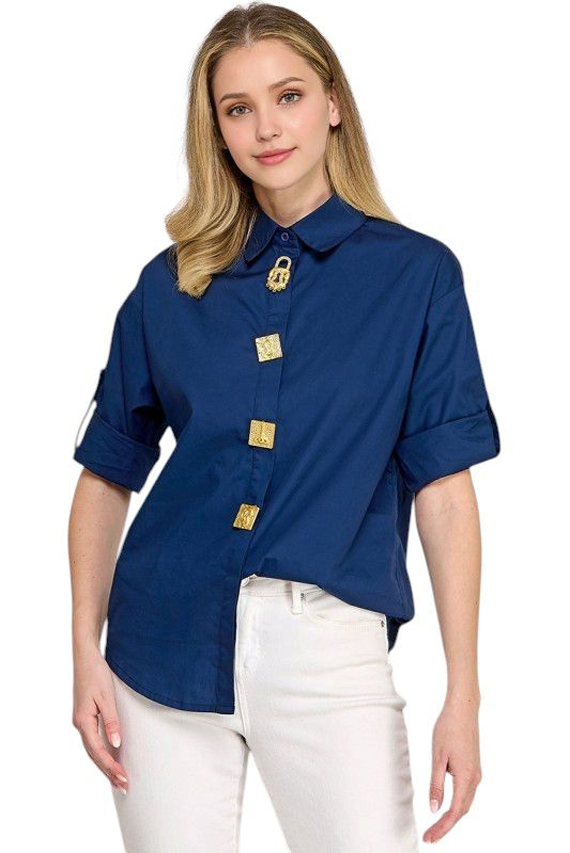 BLUSA CAMISERA