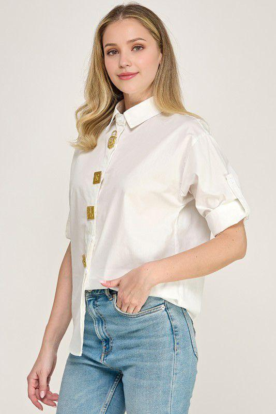 BLUSA CAMISERA