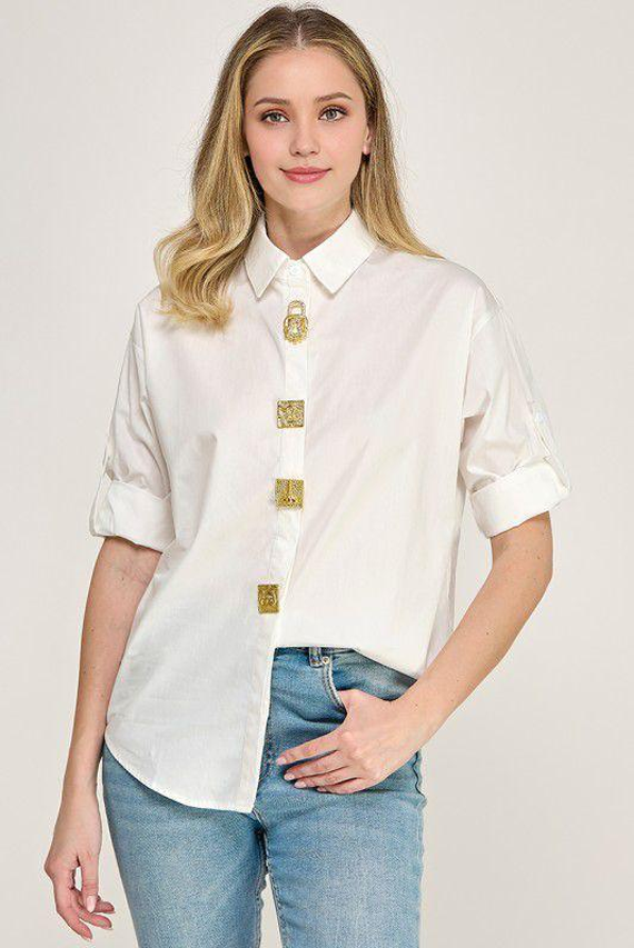 BLUSA CAMISERA