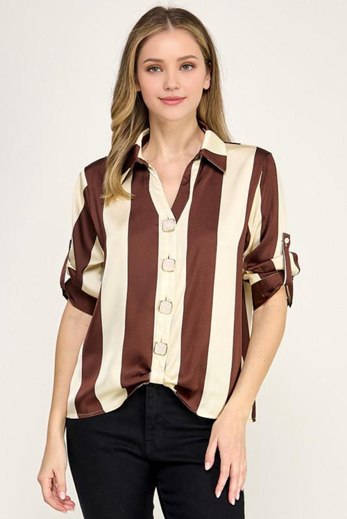 BLUSA SATIN