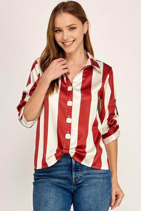 BLUSA SATÍN