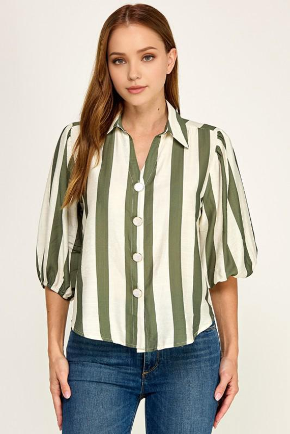 BLUSA ACEITUNA