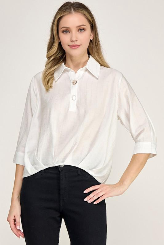 BLUSA NIEVE