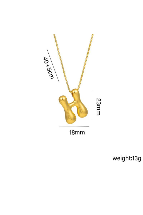 COLLAR LETRA (1PZ) EB0924100