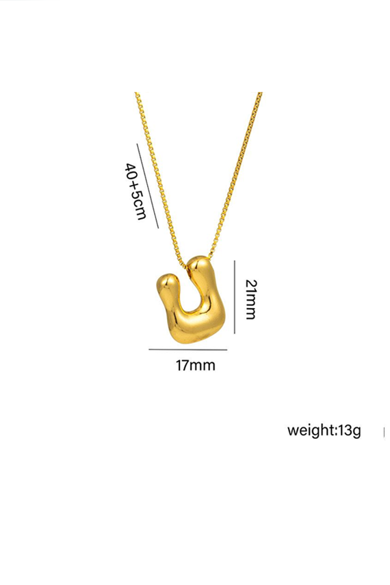 COLLAR LETRA (1PZ) EB0924100