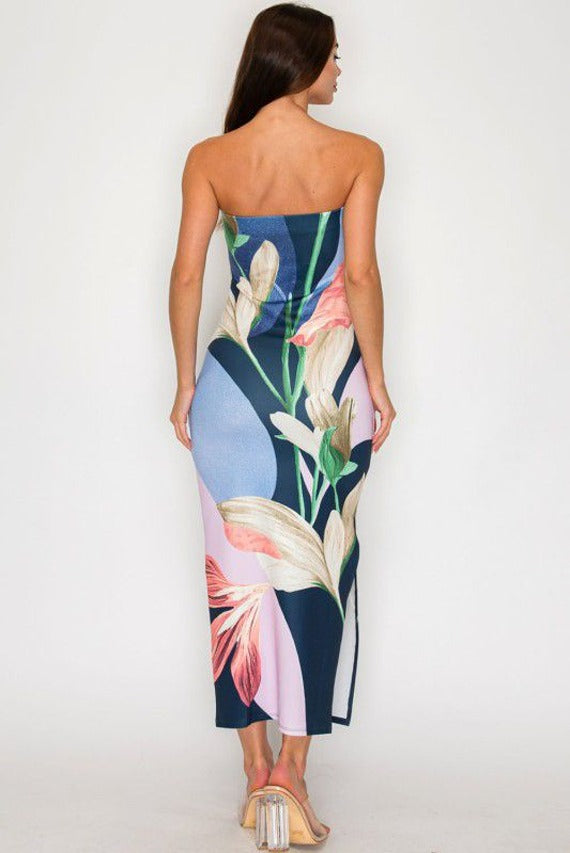 VESTIDO STRAPLE