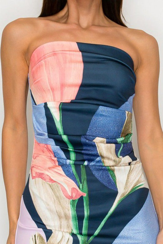 VESTIDO STRAPLE