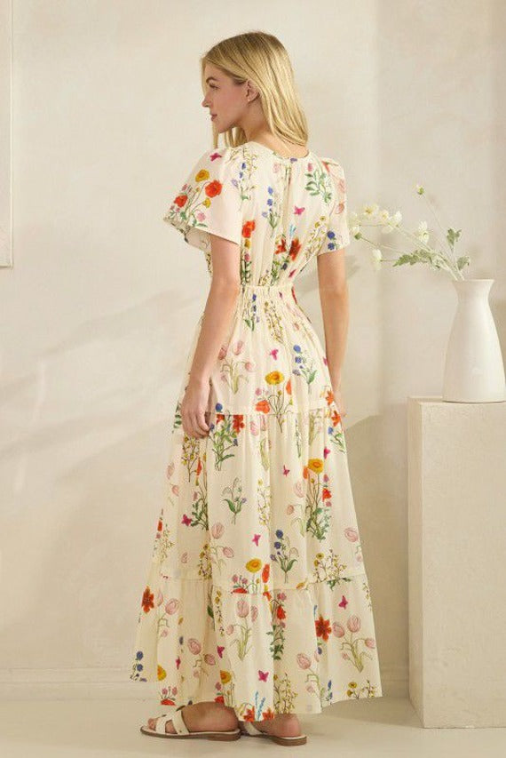 VESTIDO MAXI FLOREADO