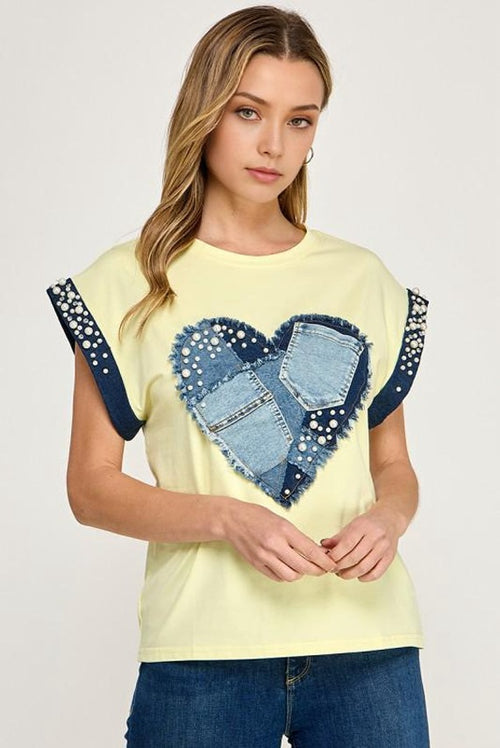 BLUSA CASUAL DE CORAZÓN