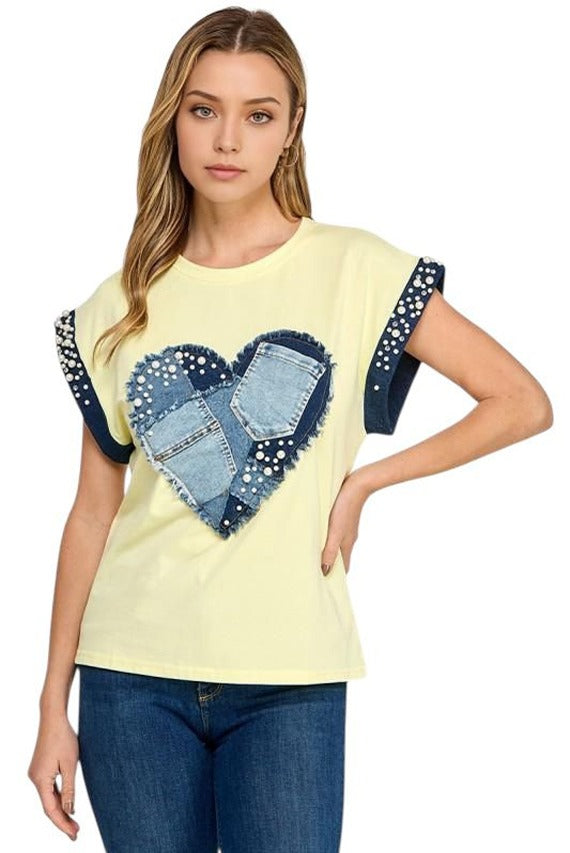 BLUSA CASUAL DE CORAZÓN