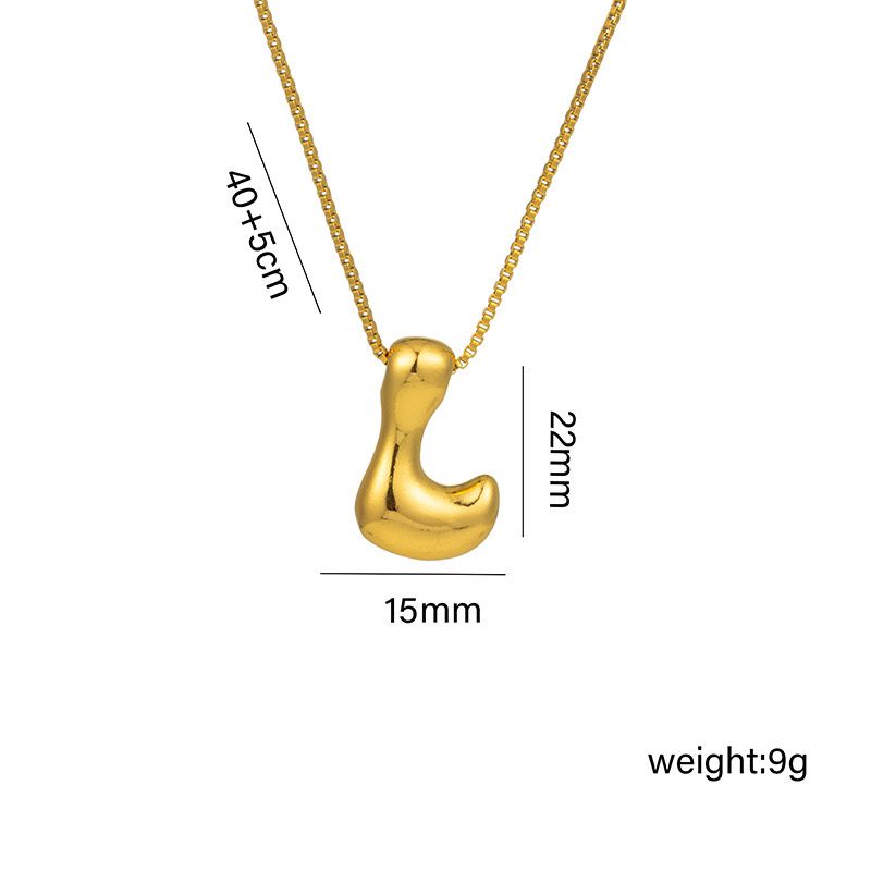 COLLAR LETRA (1PZ) EB0924100