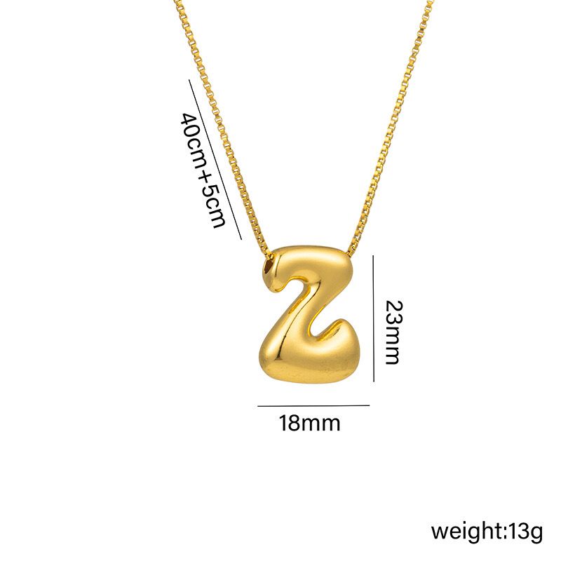 COLLAR LETRA (1PZ) EB0924100