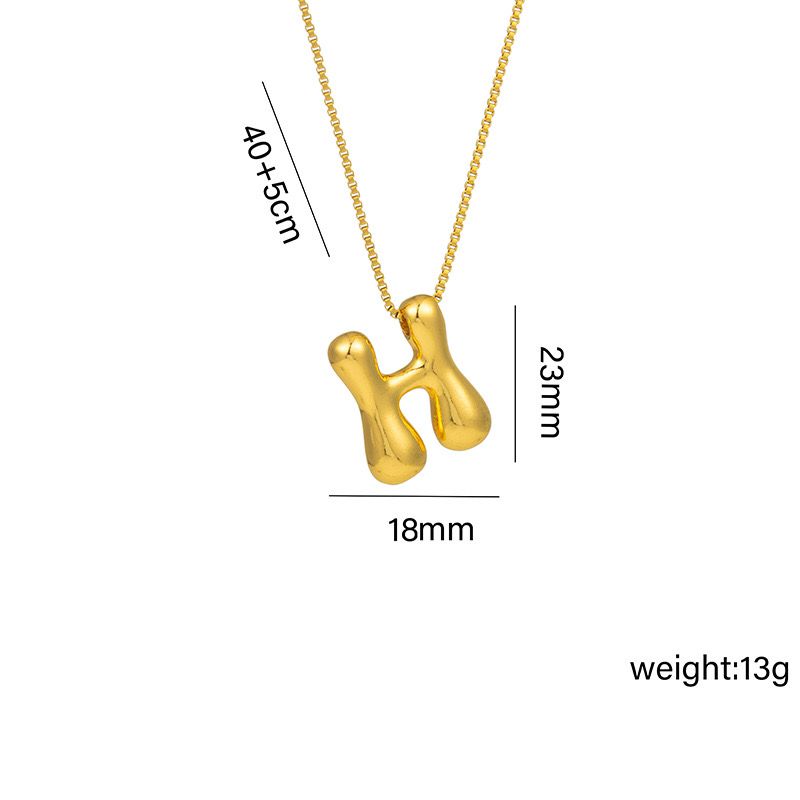COLLAR LETRA (1PZ) EB0924100